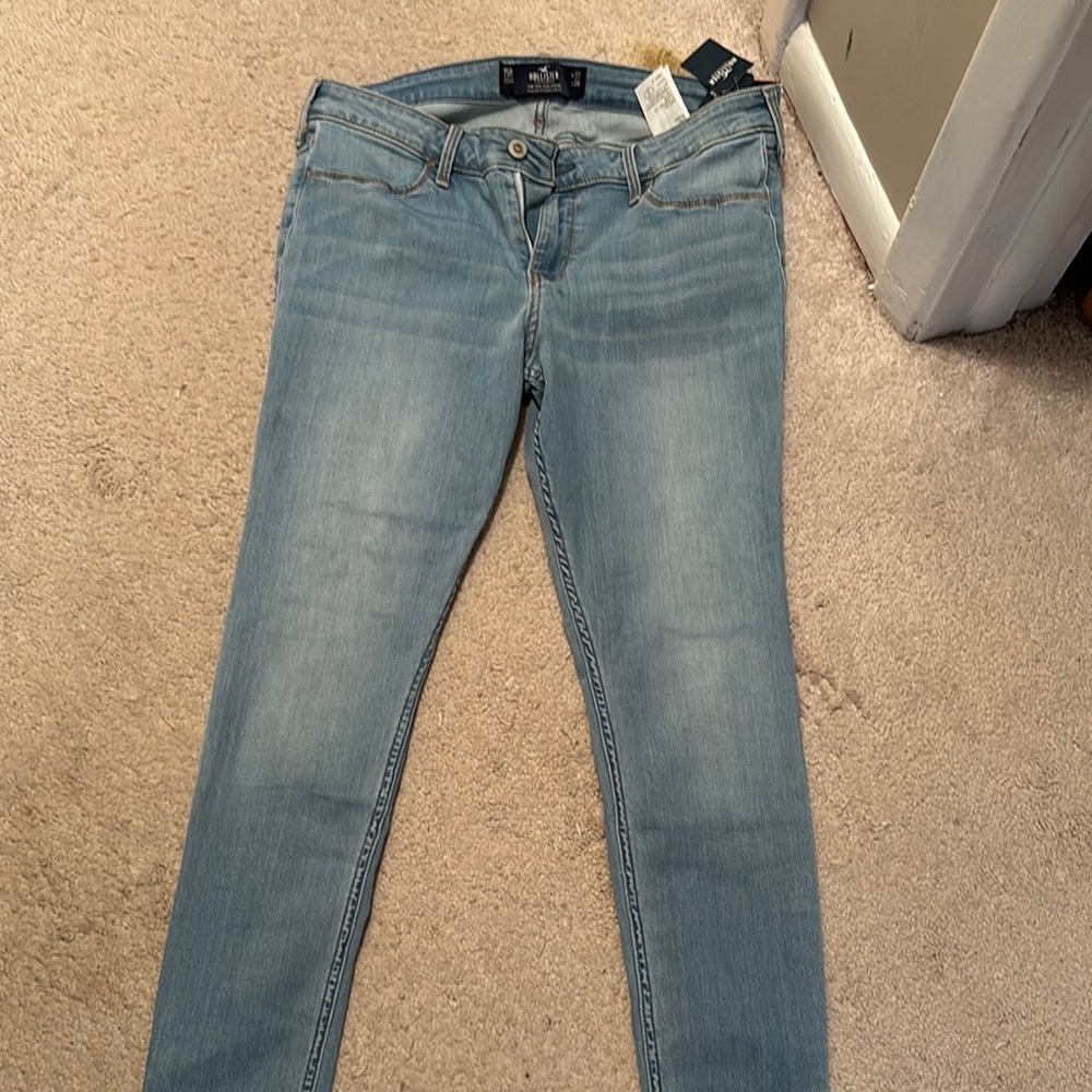 Hollister Blue Skinny Jeans Classic Denim Style
